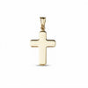 14Kt gold chubby cross charm for necklace product photo by Morelove Designs