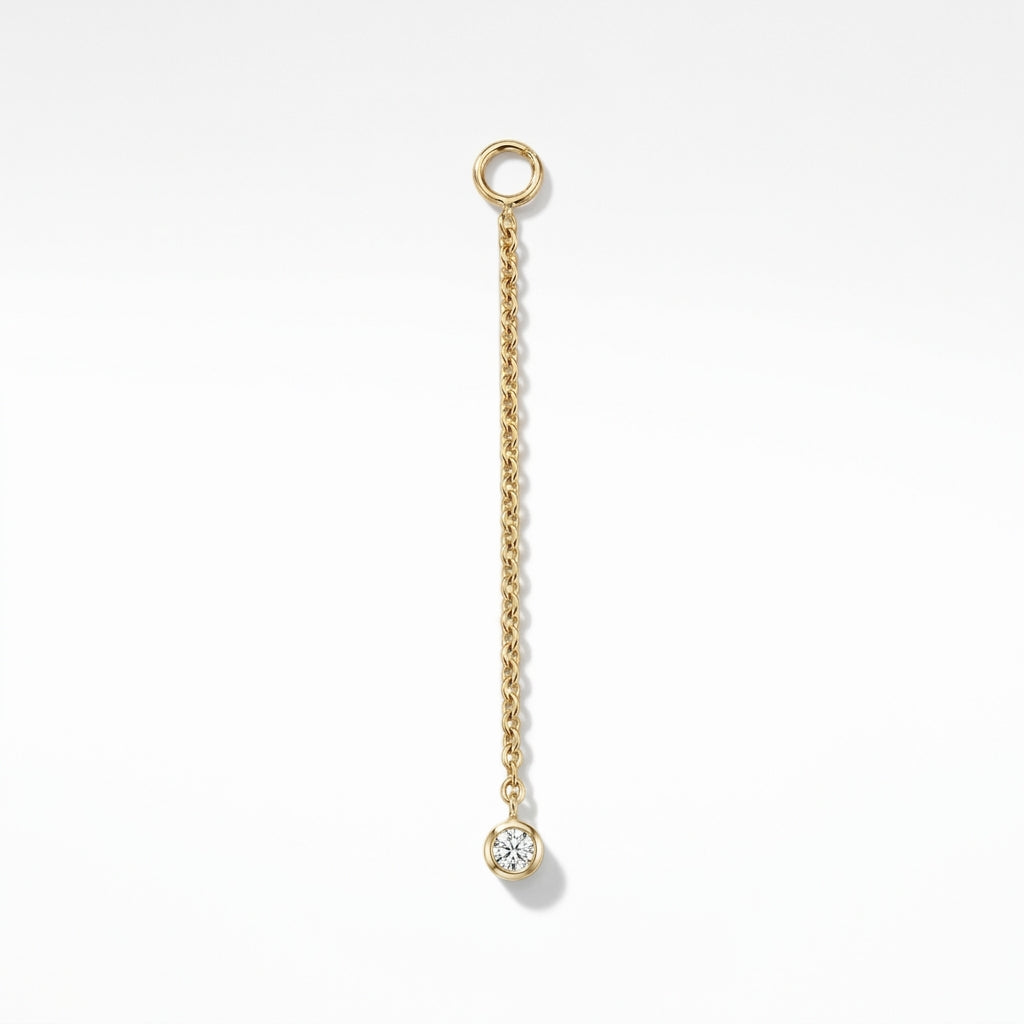 Effortless elegance – Instantly elevates your existing stud or hoop earrings. product photo by Morelove Designs