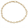 Full Round Bezel Diamond Bracelet 14kt Gold product photo by Morelove Designs
