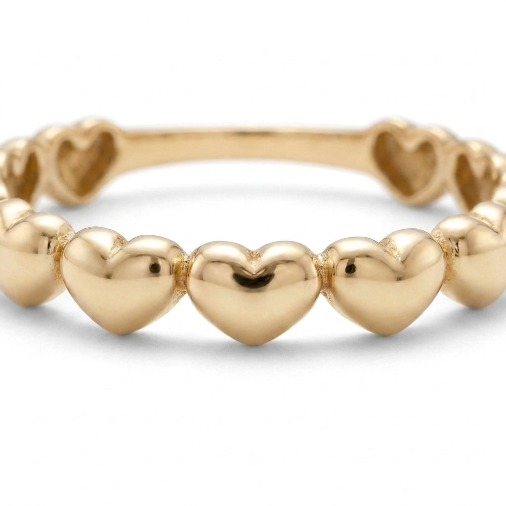 Crafted from premium 14K Yellow Gold for lasting radiance. product photo by Morelove Designs