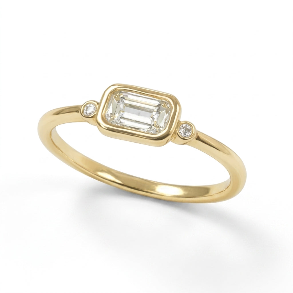 Handcrafted in luxurious 14K Solid Gold product photo by Morelove Designs