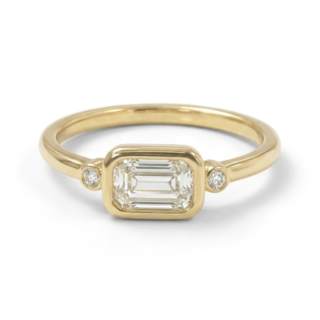 Handcrafted in luxurious 14K Solid Gold product photo by Morelove Designs