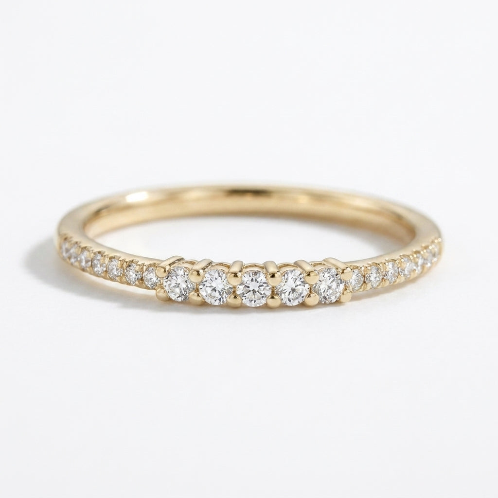 Expertly crafted from premium 14K Yellow Gold product photo by Morelove Designs