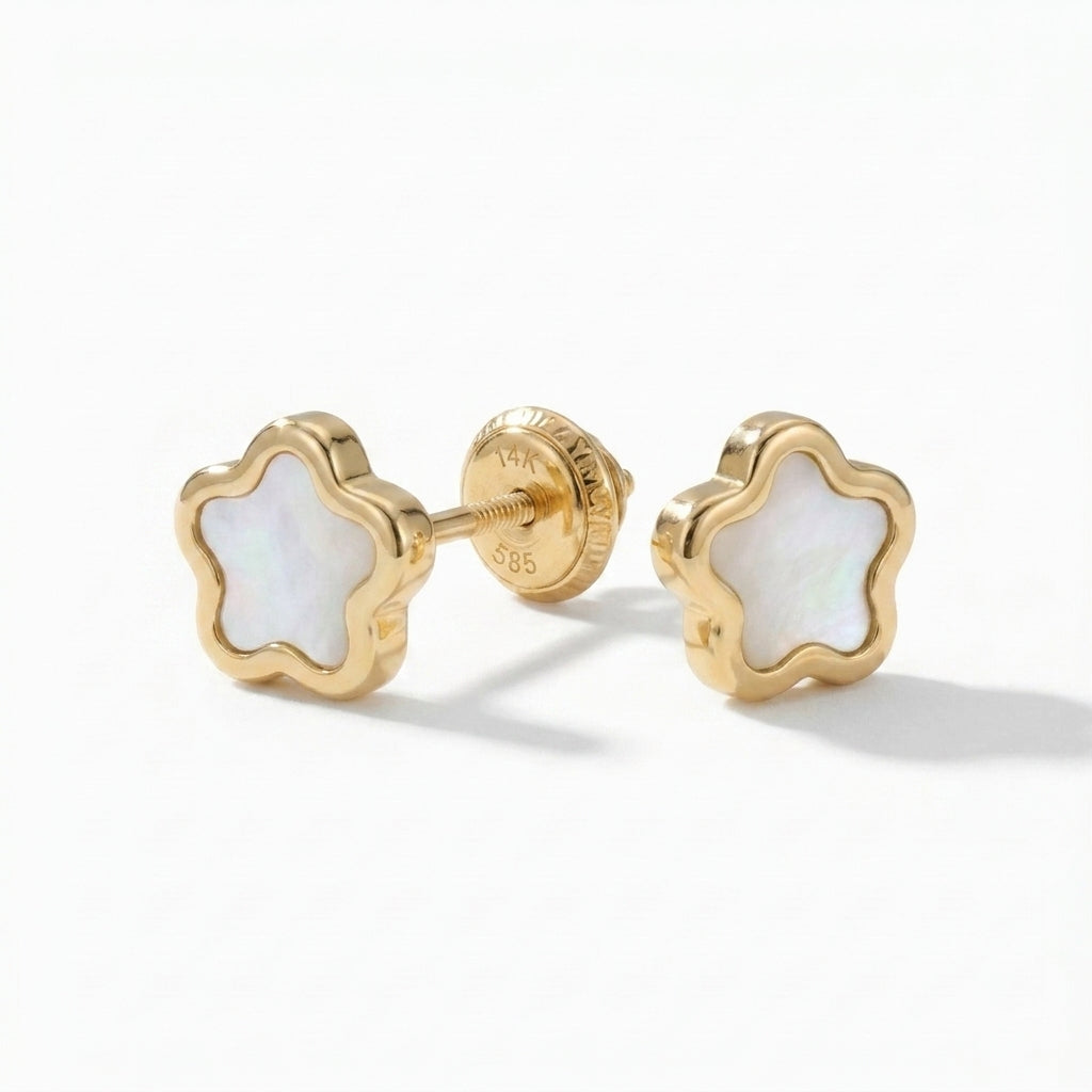 Crafted from genuine 14K Yellow Gold for lasting brilliance and durability. product photo by Morelove Designs