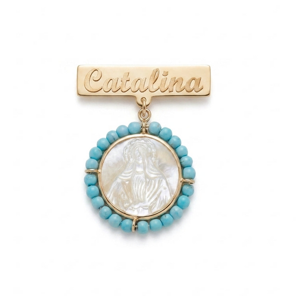 Crafted from genuine 14K Yellow Gold for lasting brilliance. product photo by Morelove Designs