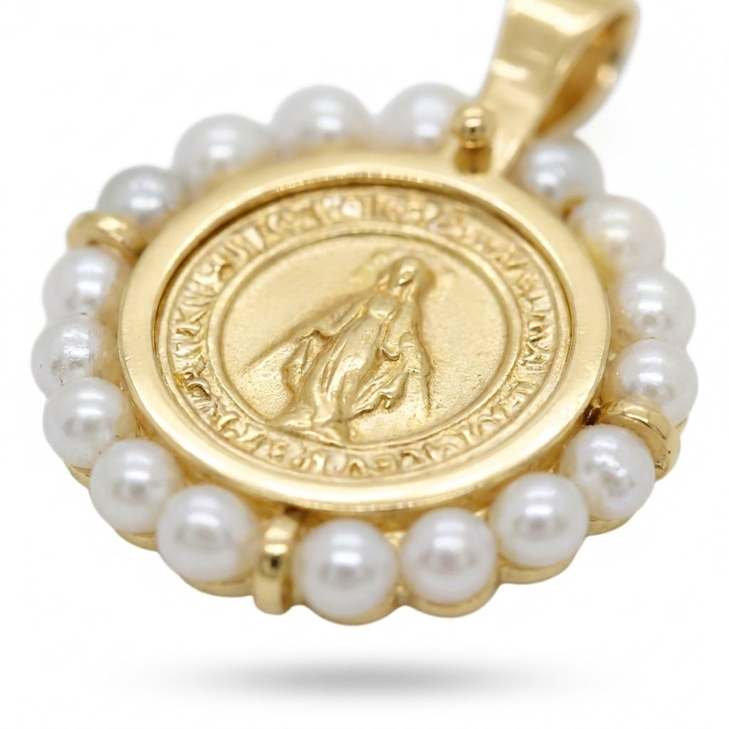 Crafted from solid 14K Yellow Gold for lasting brilliance and purity. product photo by Morelove Designs