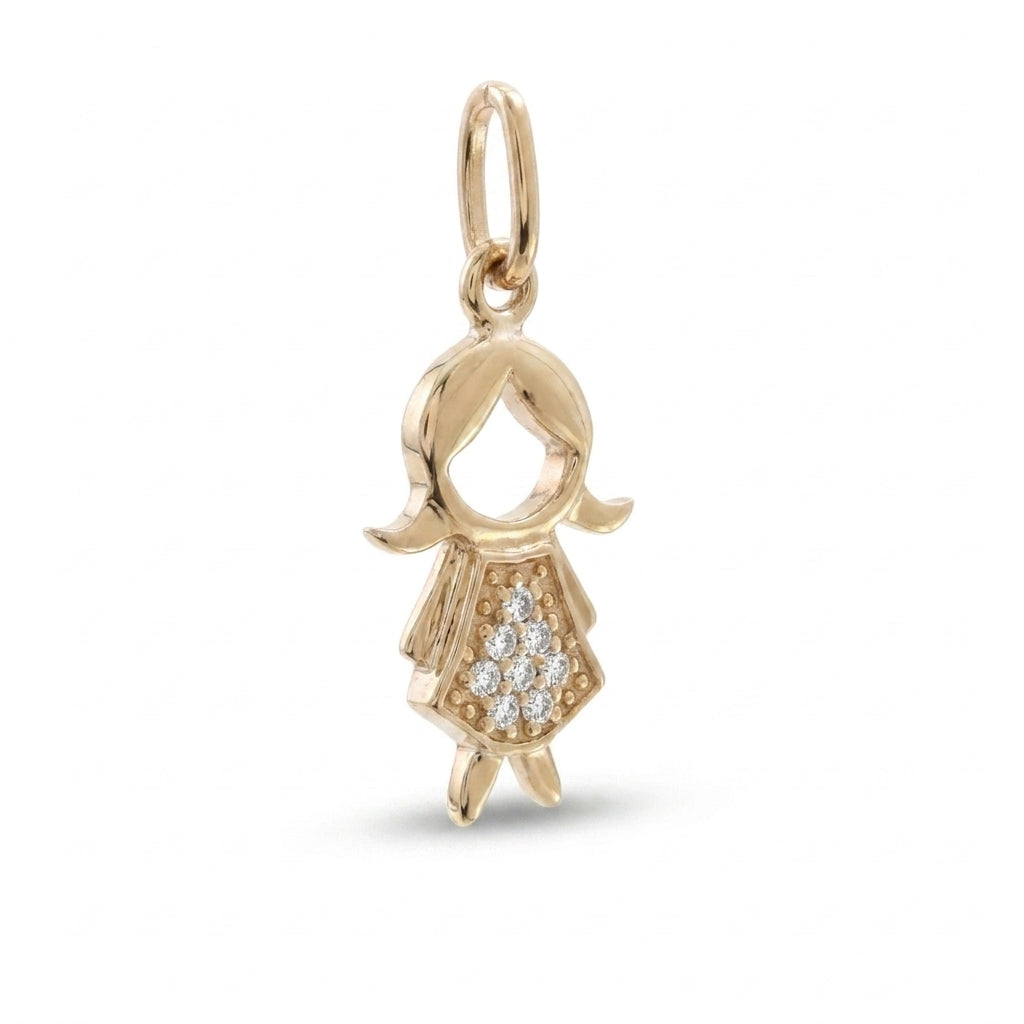 Material: Genuine 14K Yellow Gold product photo by Morelove Designs