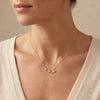 Gold star necklace with micro pave diamonds photography by Morelove Designs